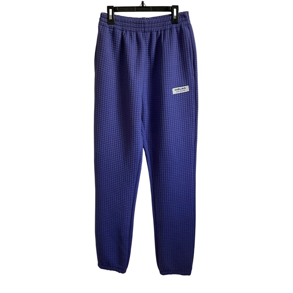 Adika‎ Quilted Full Length Cotton Joggers - Size Small - NEW